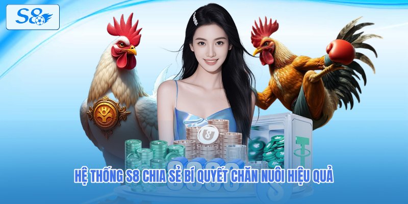 Hệ thống S8 chia sẻ bí quyết chăn nuôi hiệu quả